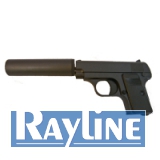 Softair Federdruck Pistole Metall G1A Black Metal Gun Waffe