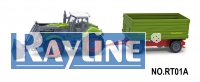 Rayline Traktor mit Anhnger RT01A Nutzfahrzeug