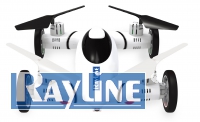 RC Quadrocopter Rayline Funtom 25C CAM (Fliegendes Auto) Drohne