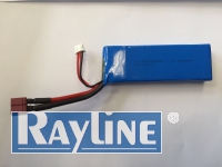 RC Lipo Akku 2500mAh 7,4V (Deans Stecker) - Funrace 03