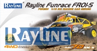 RC Auto Rayline Funrace 01S-E 4WD RC Brave Pro Car