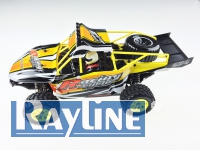 RC Auto Rayline Funrace 01S-E 4WD RC Brave Pro Car