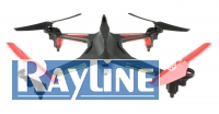 RC Rayline R250 FPV 2.4 GHz 4 Kanal Drohne