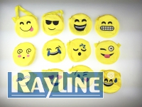 Smiley T�schchen Emoticon Mixed 14cm