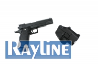 Softair Federdruck Pistole Metall G6+  mit Holster