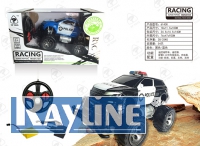 RC Auto 6142K RC Jeep Police Lenkradfernbedienung
