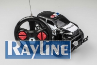 RC Auto 6142K RC Jeep Police Lenkradfernbedienung