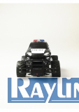 RC Auto 6142K RC Jeep Police Lenkradfernbedienung