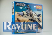 Steckbausatz 3331 Flugzeug F16