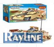 Steckbausatz Panzer und Motorad 3333