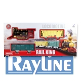 Lokomotive mit Schienen 19035A