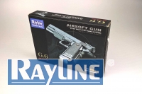 Softair Federdruck Pistole Metall G6G Green Color Metal Gun Waff