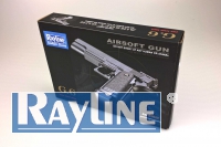 Softair Federdruck Pistole Metall G6D Tan Color Metal Gun Waffe