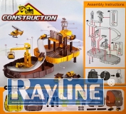 Spielzeug Set Baustelle im Koffer - NutzfahrzeugP866-A