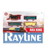 Lokomotive mit Schienen 19035C