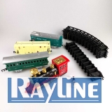 Lokomotive mit Schienen 19035C