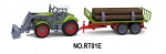 Rayline Traktor mit Anhnger RT01E Nutzfahrzeug