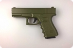 Federdruck Softair Pistole G15G aus Metall Green Color